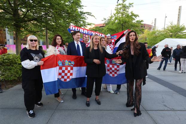 Malmo: Atmosfera ispred dvorane uoči finalne večeri Eurosonga