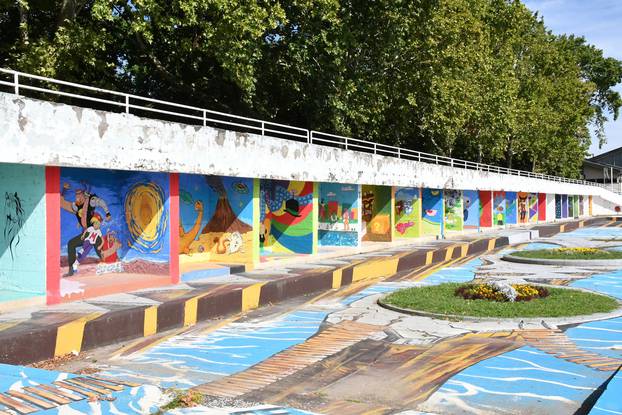 Šetnica uz kupalište u Brodu živnula uz super murale i grafite
