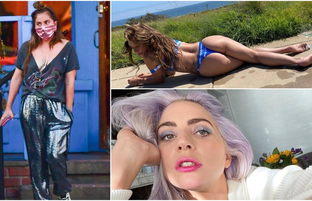 Lady Gaga opušteno prošetala bez grudnjaka, pa se pohvalila fanovima guzom u tangicama