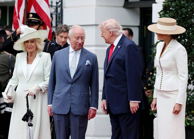 Britain's King Charles and Queen Camilla in the United States for state visit