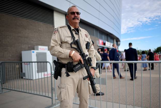Memorial service for slain conservative commentator Charlie Kirk, in Glendale
