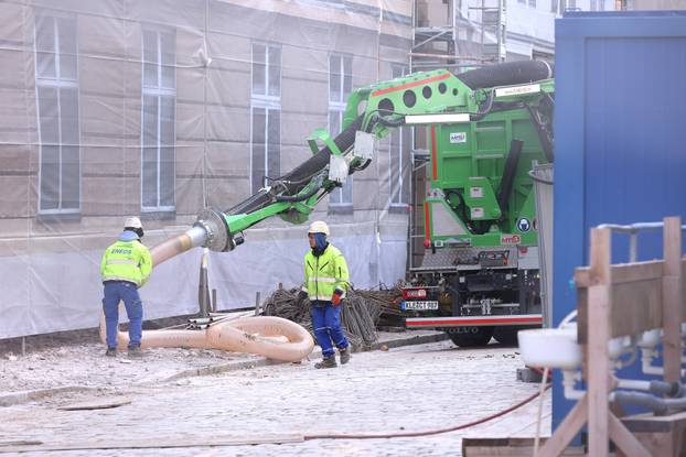 Zagreb: Gordan Jandroković obišao zgradu Hrvatskog sabora koja se obnavlja