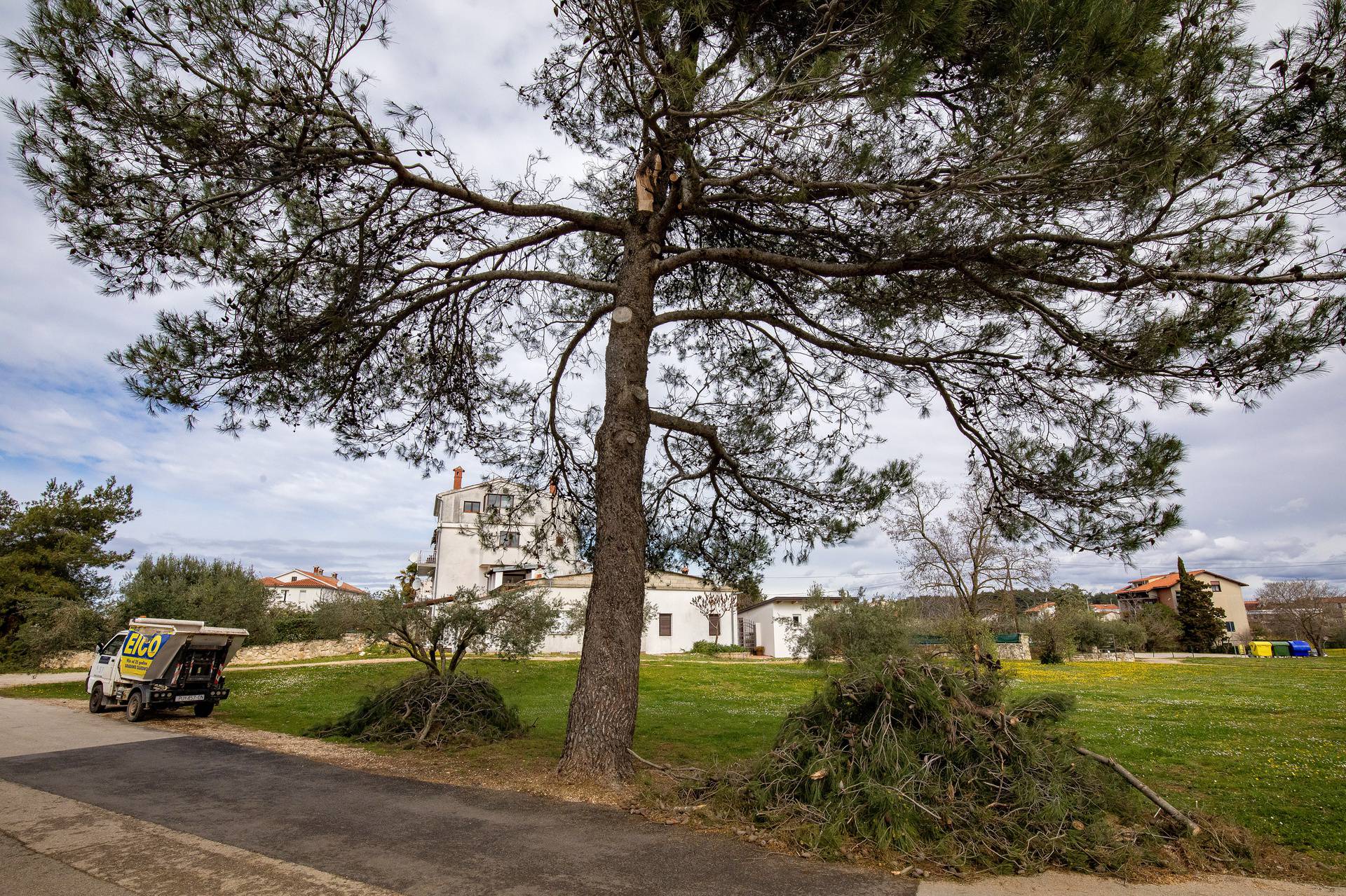 Posljedice jakog nevremena koje je poharalo Rovinj