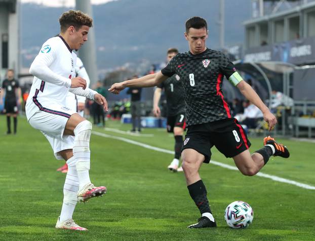 Croatia v England - 2021 UEFA European Under-21 Championship - Group D - Bonifika Stadium