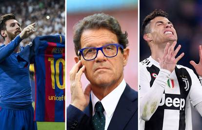 Capello: Postoje tri genijalca, ali Ronaldo nije među njima...