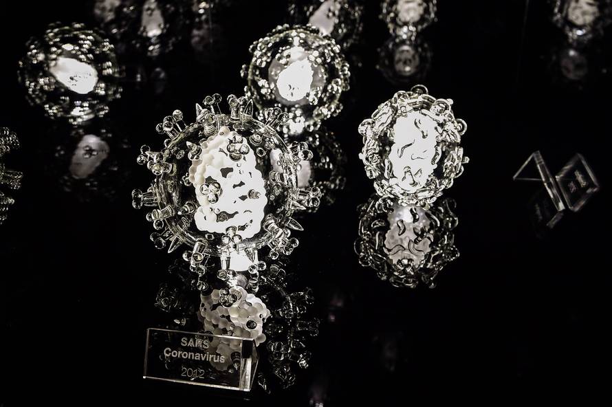 Glass Microbiology exhibition - Bristol
