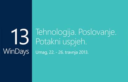 WinDays13: Najboljem timu studenata čak 40 tisuća kuna!