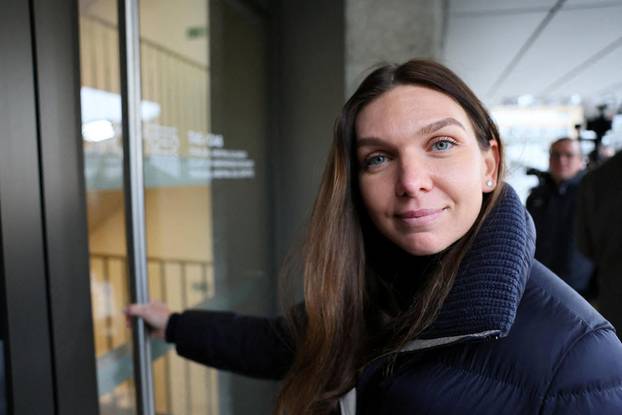 FILE PHOTO: Hearing on doping case against tennis player Halep in Lausanne