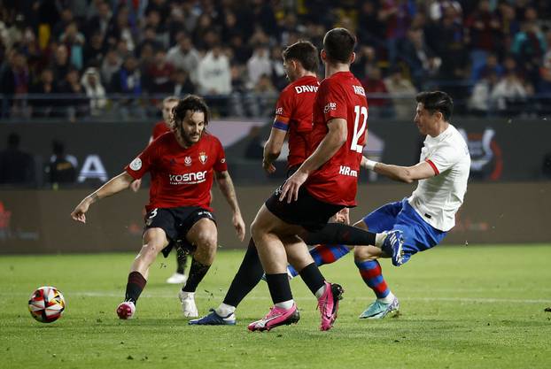 Spanish Super Cup - Semi Final - FC Barcelona v Osasuna