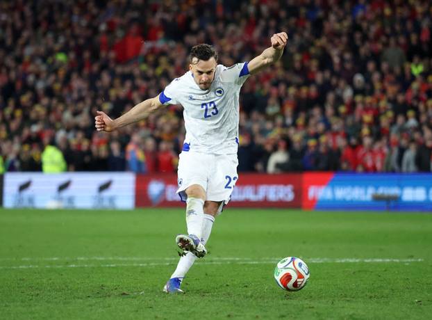 FIFA World Cup - UEFA Qualifiers - Semi Final - Wales v Bosnia and Herzegovina