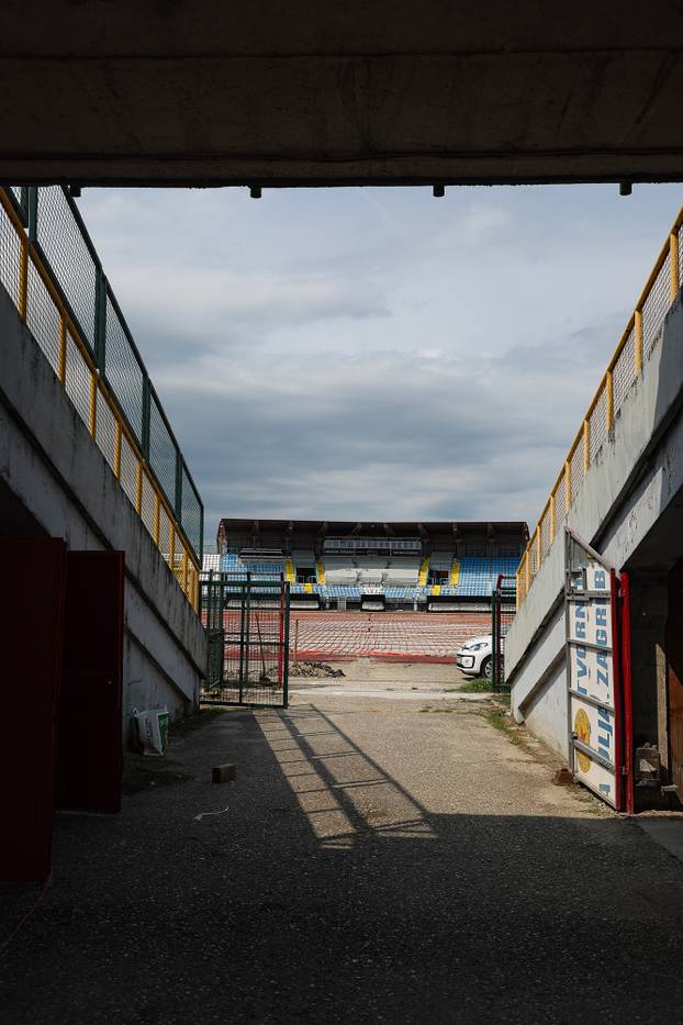Radovi na Gradskom stadionu u Velikoj Gorici