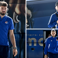 FOTO Dinamovci krenuli u Prag. Perić i dalje s masnicom ispod oka, Petković ima novu frizuru