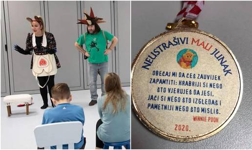 Mališanima će nakon predstave dodjeljivati medalju za hrabrost