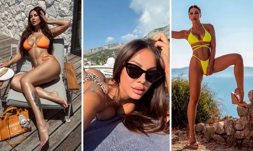 FOTO Njena seksi ljetna izdanja: &Zcaron;anamari ba&scaron; voli minijaturne bikinije, a evo kako joj stoje