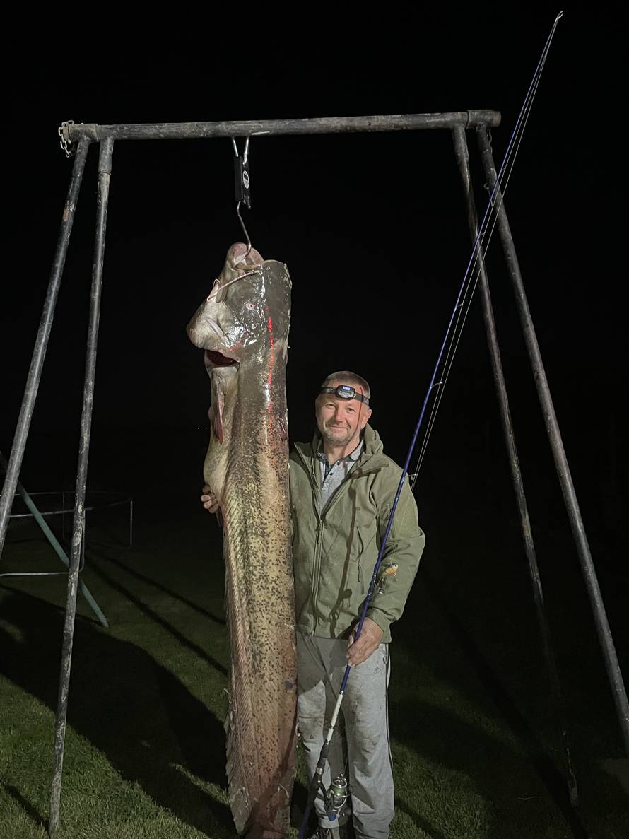 Iz Drave ulovio soma od 56 kila: 'Bila je to borba između njega i mene, još uvijek me bole mišići'