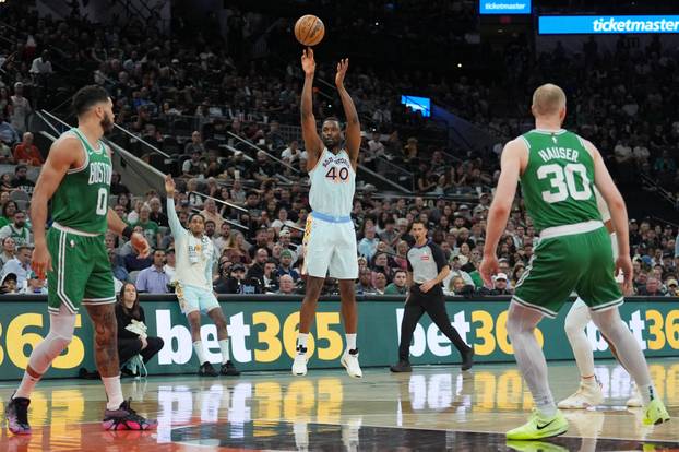 NBA: Boston Celtics at San Antonio Spurs
