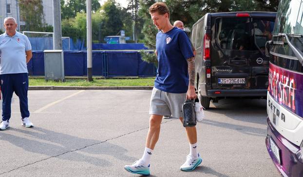 Zagreb: Trening hrvatske nogometne reprezentacije na Maksimiru