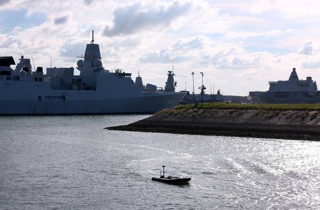 NATO special forces in the Netherlands demonstrate using air and maritime drones