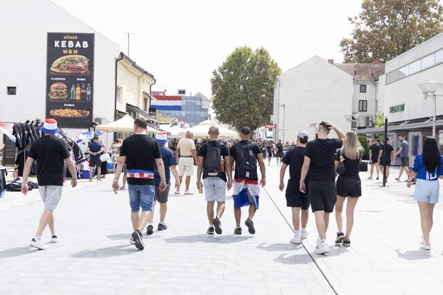 Vukovar: Atmosfera u gradu uoči koncerta Marka Perkovića Thompsona