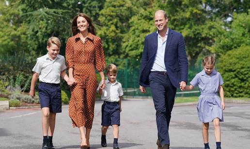 Princ William i Kate dovest će princezu Charlotte (7) i princa Georgea (9) na kraljičin sprovod