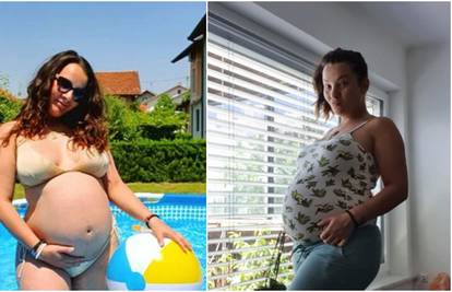 BB Mirjana pokazala trudnički trbuh: 'Evo me nakon 33 tjedna'