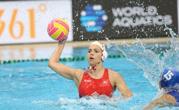 Svjetsko prvenstvo u vodenim sportovima - Singapur 2025. Vaterpolo,, žene, Hrvatska - Grčka