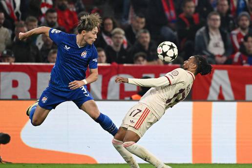 UŽIVO Bayern - Dinamo 5-2: Bavarci ugasili euforiju 'modrih'