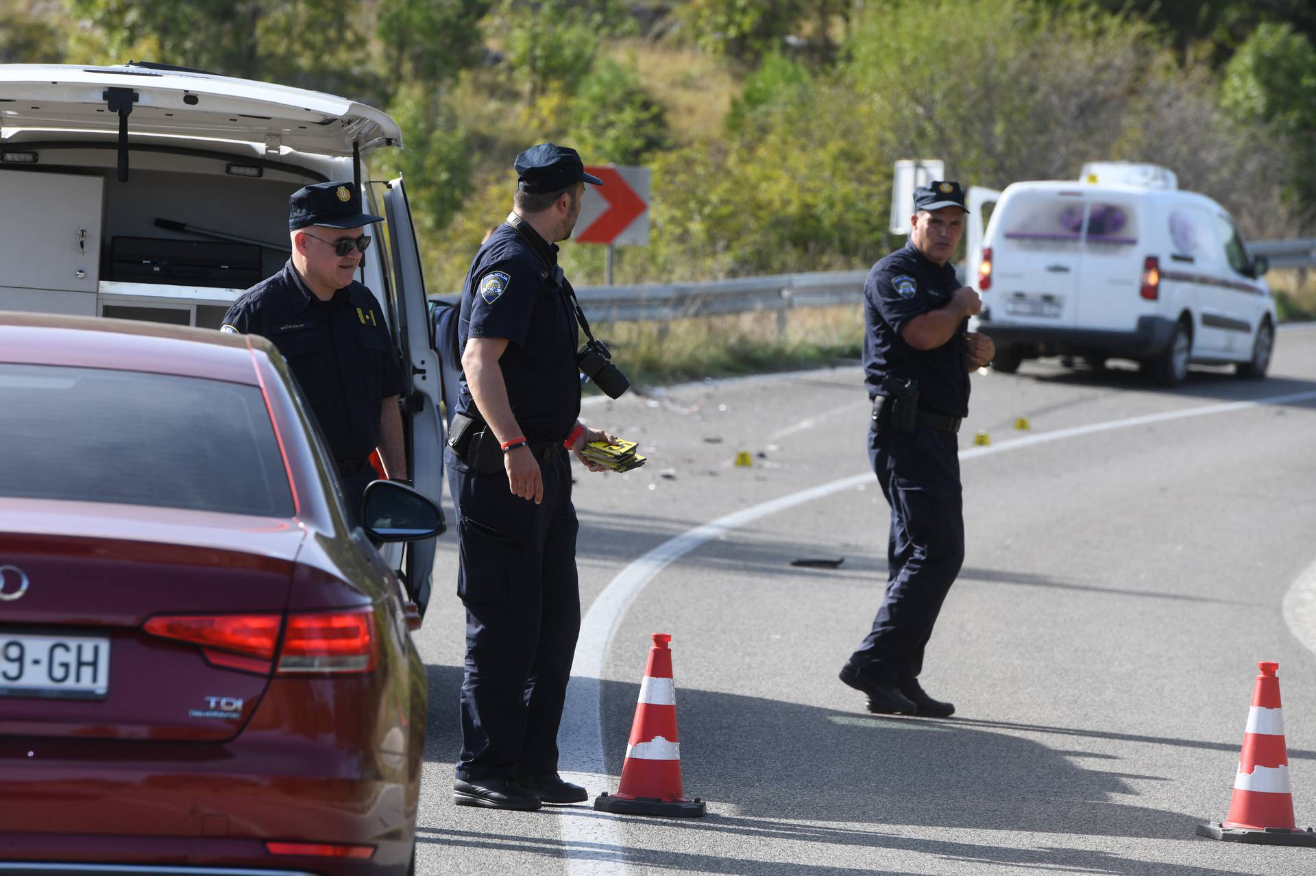 Šibenik: U prometnoj nesreći sudjelovali automobil i motocikl