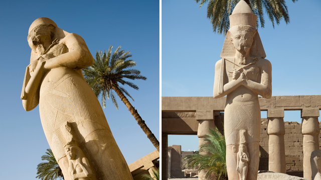 Ako prođe, prođe! Kranom u Egiptu probali ukrasti kip Ramzesa II., težak je 10 tona