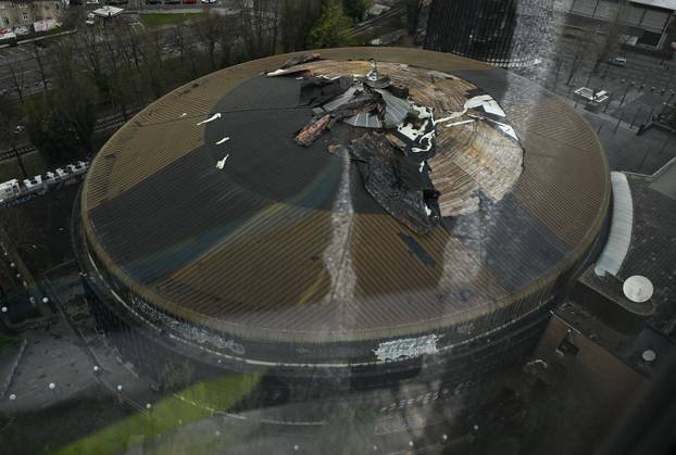 Zagreb: KC Dražen PetroviĆ nastradala u oluji