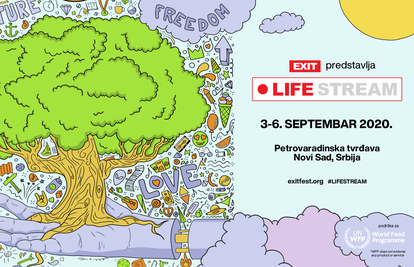 EXIT Festival sa UN-om sa Petrovaradinske tvrđave lansira projekt Life Stream!
