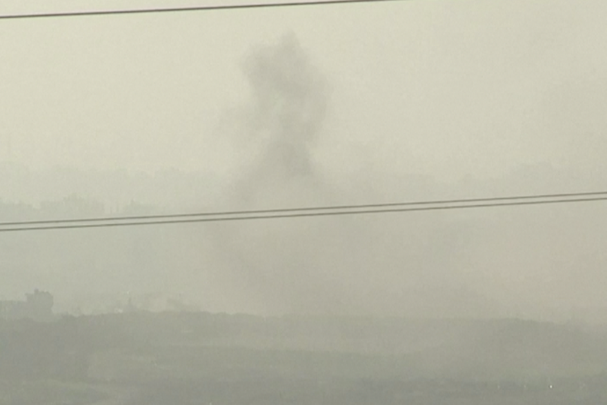 Explosions seen in Gaza as fighting continues