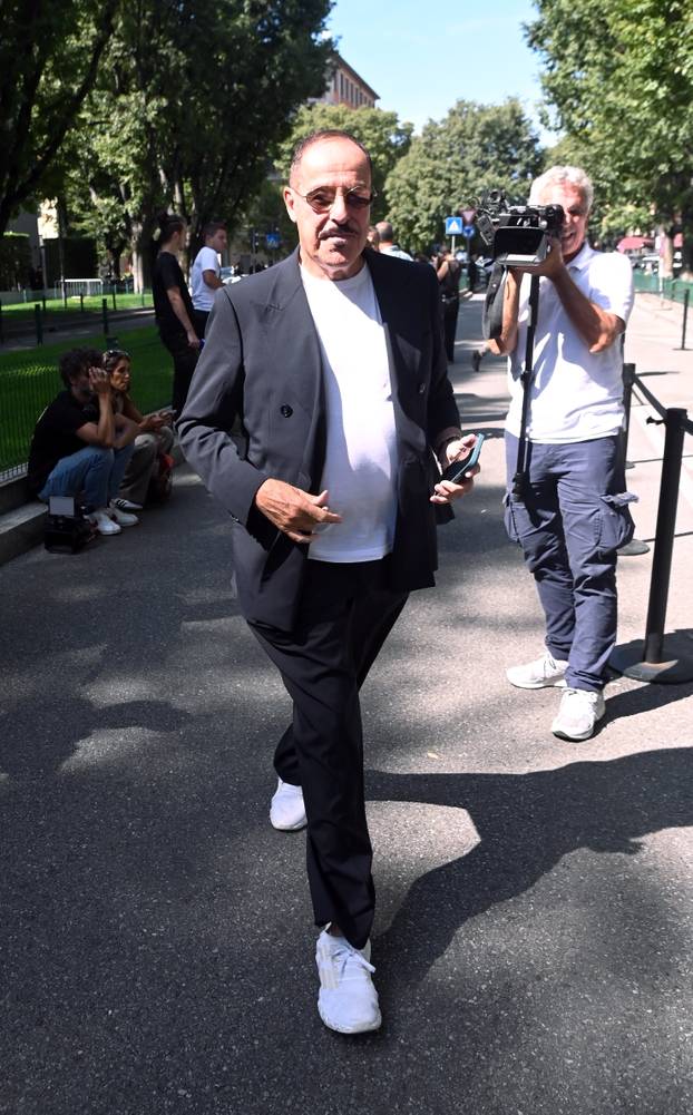 Milan, Giorgio Armani's death, funeral chapel set up at the Armani/Teatro on Via Bergognone - Part 2