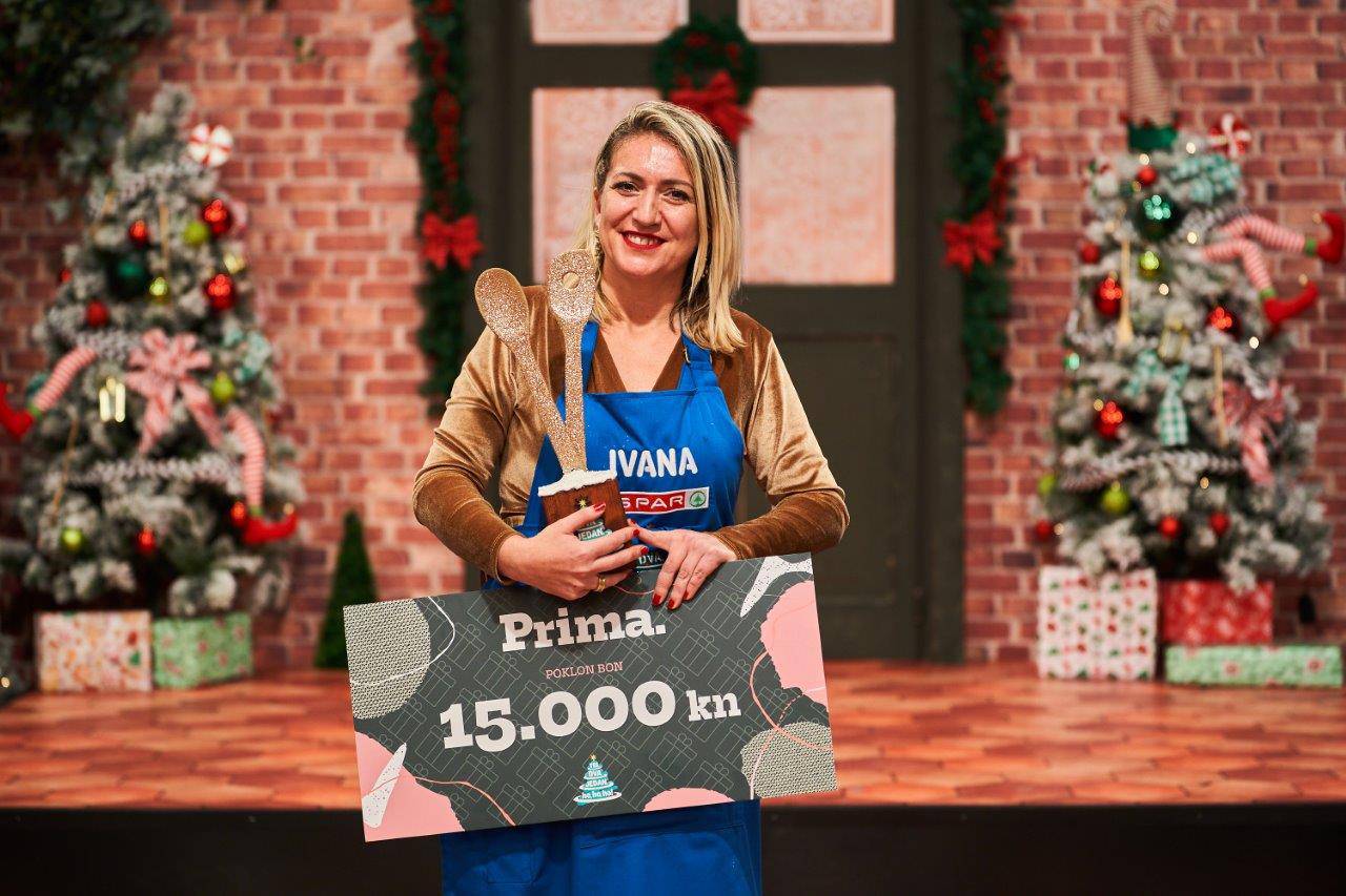 Dubrovčanka Ivana Bačić je  pobjednica blagdanske emisije 'Tri, dva, jedan – ho, ho, ho!'