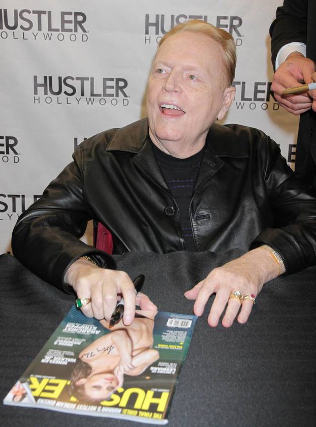 Larry Flynt Magazine Signing - Las Vegas