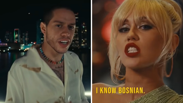 Pete Davidson u novom spotu rekao da će naučiti bosanski jezik, Miley Cyrus: 'Ja ga znam'