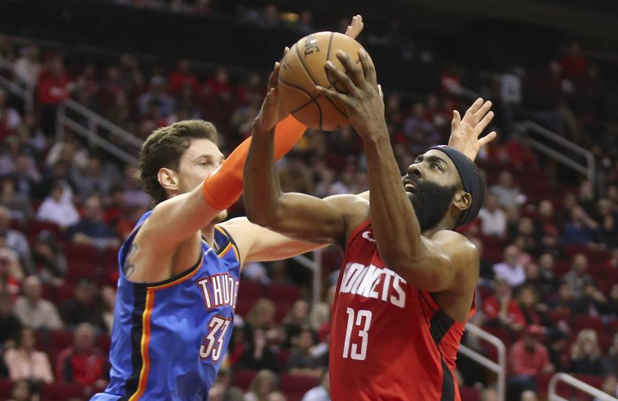 NBA: Oklahoma City Thunder at Houston Rockets