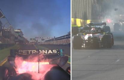 VIDEO Zapaljen bolid, krš i lom u Australiji! Verstappen slavio, Hamilton se vratio na postolje