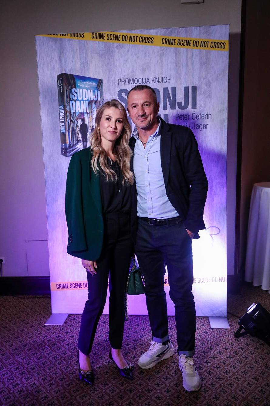 Zagreb: Promocija knjige "Sudnji dan" Petera Čeferina, oca predsjednika Uefe Aleksandera Čeferina