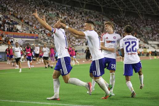VIDEO Hajduk - Pafos 2-0: Rapsodija na Poljudu! 'Bili' u devet minuta slomili Ciprane