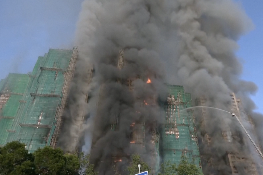 Gore neboderi u Hong Kongu