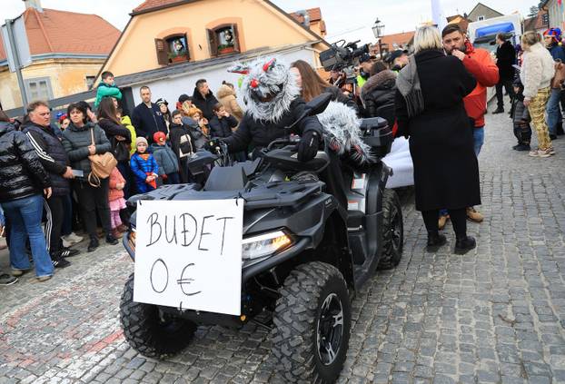 Velika povorka maskiranih grupa na 200. Samoborskom fašniku