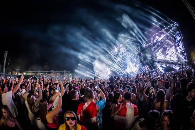 Split - Treca Vecer Ultra Festivala. DJ  Martin Garrix