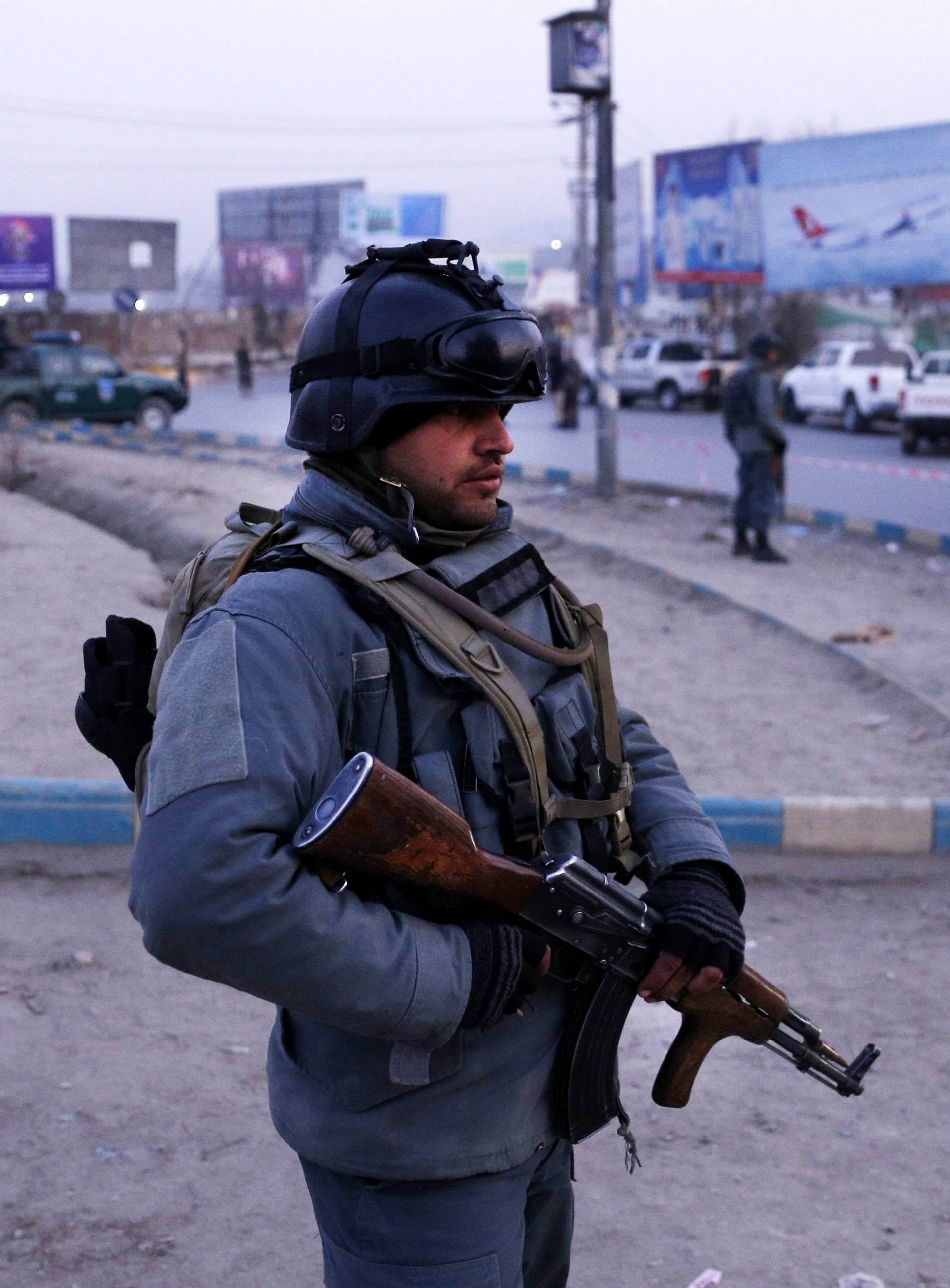 Suicide bomb blast in Kabul