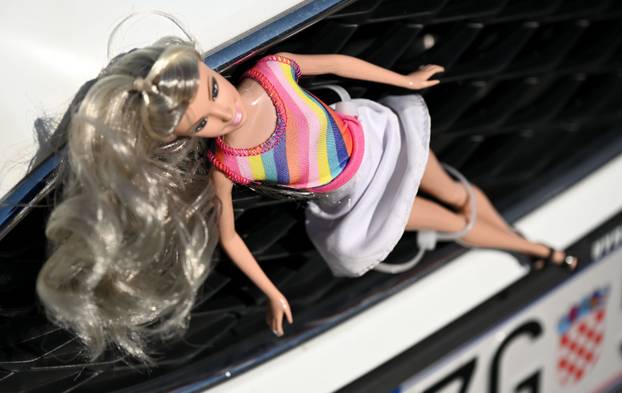 Zagreb: Barbie taxi