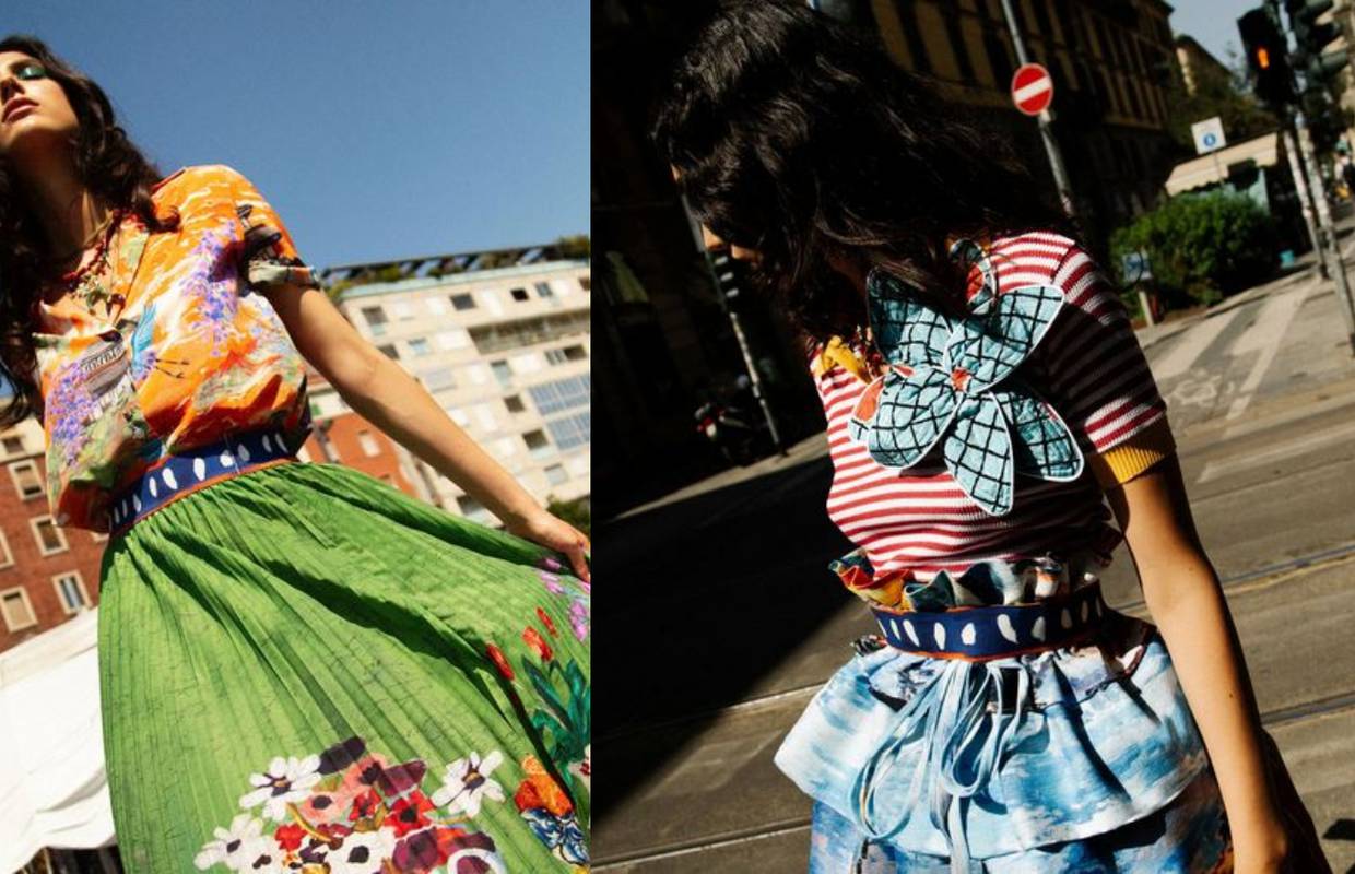 Vesela moda: Eklektična stilska križaljka dizajnerice Stelle Jean
