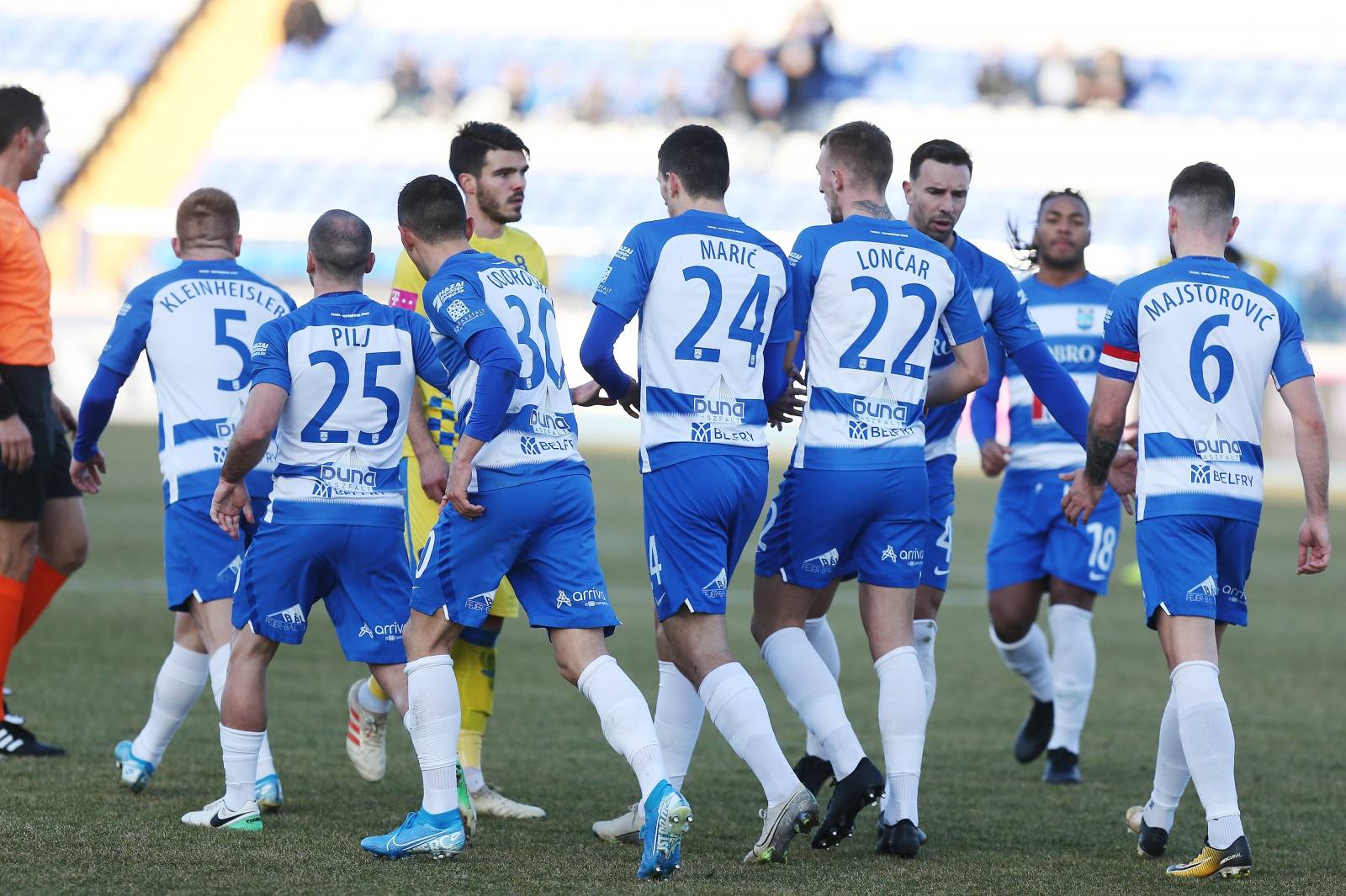 Osijek: Nogometaši Osijeka u 21. kolu HNL-a dočekali Inter