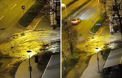 Opet pukla cijev u Zagrebu, Peović objavila video poplave s Vukovarske: 'Slapovi Niagare'
