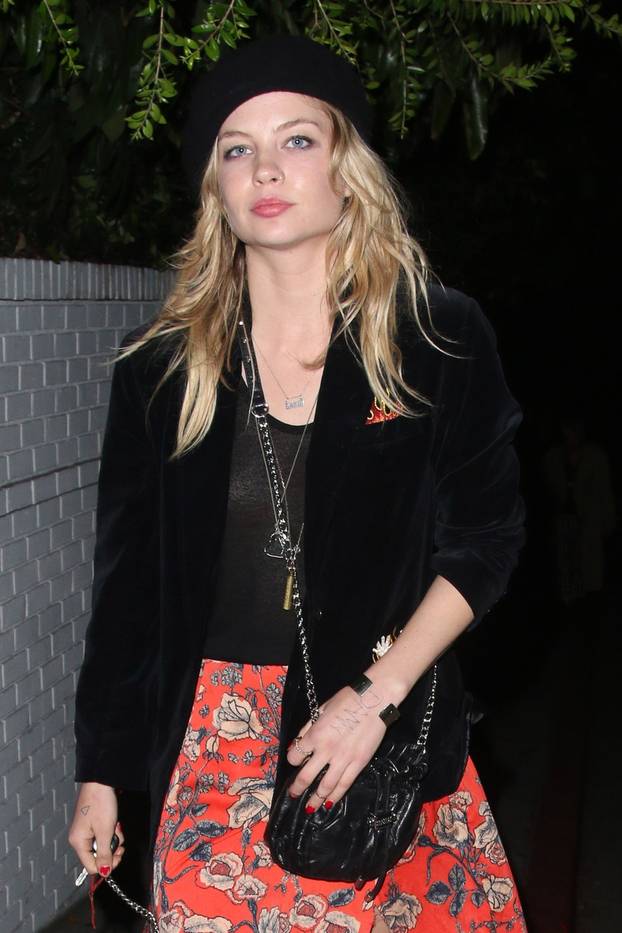 Daveigh Chase seen at Chateau Marmont in West Hollywood