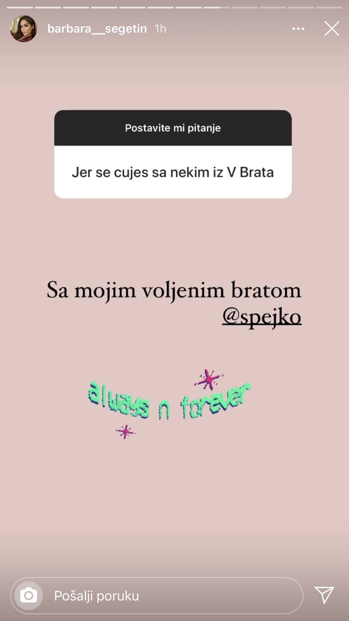 Šegetin otkrila da je opet solo: 'Ne bih više ulazila u reality...'